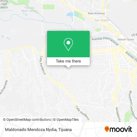 Mapa de Maldonado Mendoza Nydia