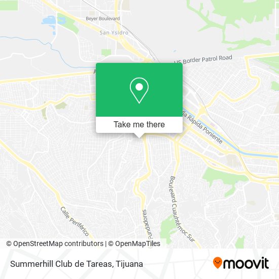 Summerhill Club de Tareas map