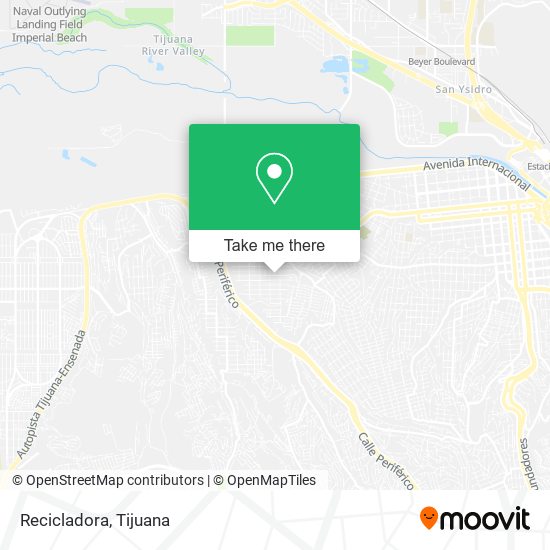 Mapa de Recicladora