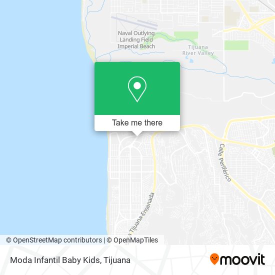 Moda Infantil Baby Kids map