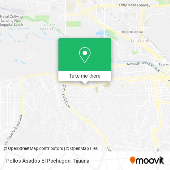 Pollos Asados El Pechugon map
