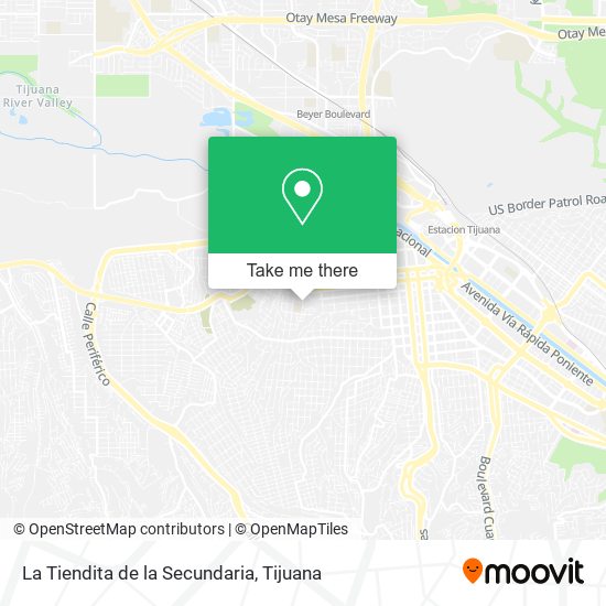 La Tiendita de la Secundaria map