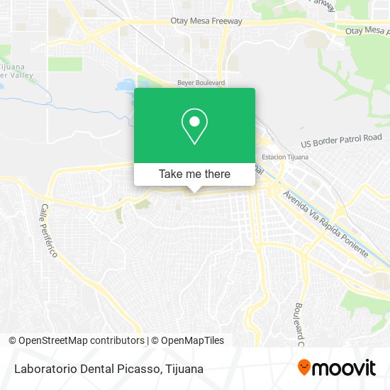 Laboratorio Dental Picasso map