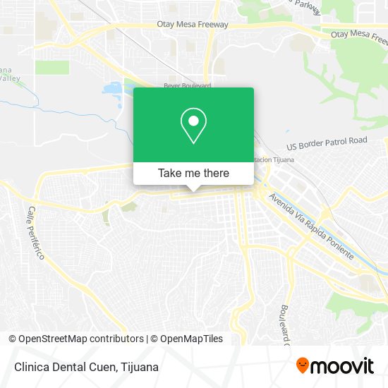 Mapa de Clinica Dental Cuen