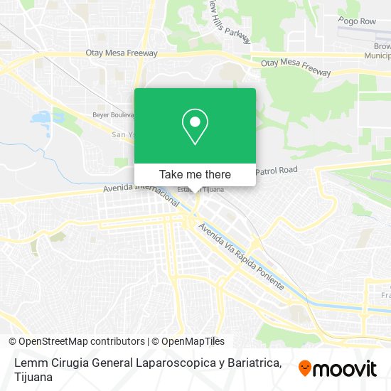 Lemm Cirugia General Laparoscopica y Bariatrica map