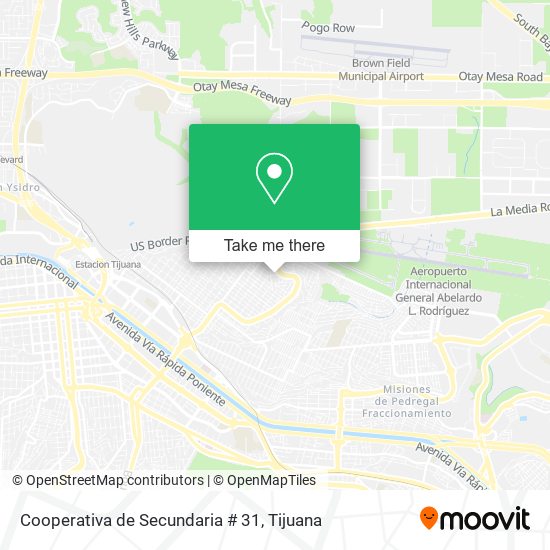 Cooperativa de Secundaria # 31 map