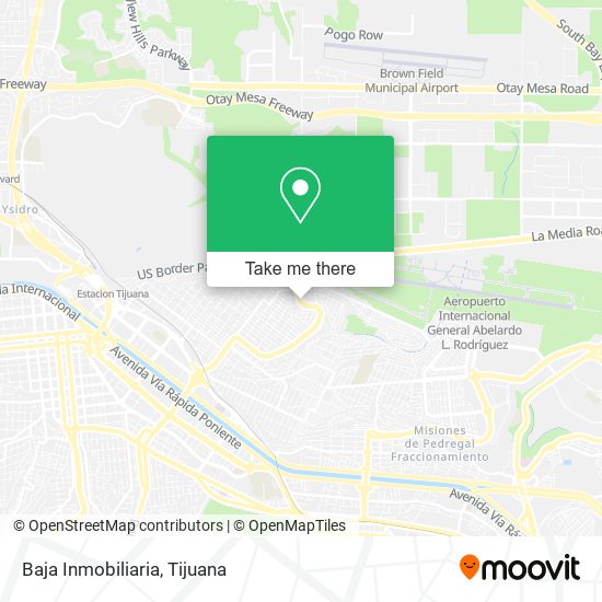 Mapa de Baja Inmobiliaria