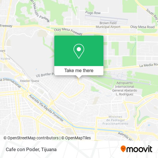 Mapa de Cafe con Poder
