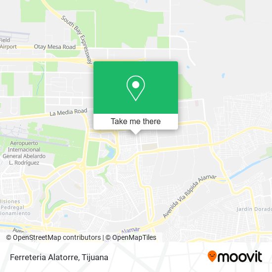 Mapa de Ferreteria Alatorre