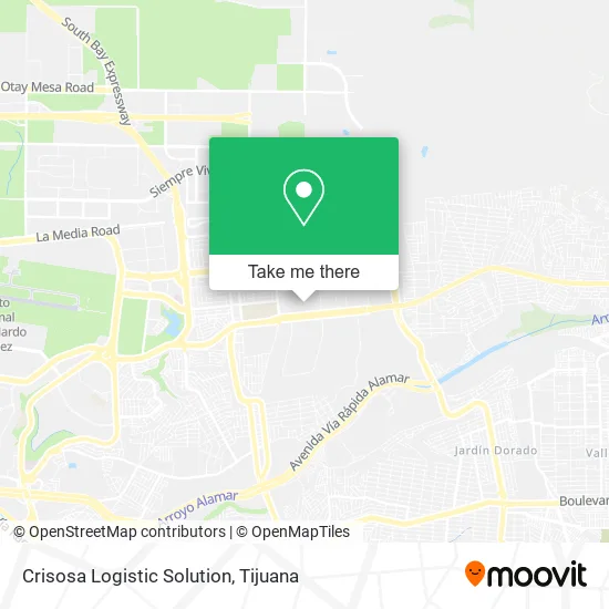 Crisosa Logistic Solution map