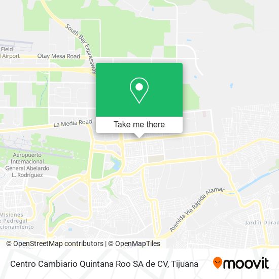 Centro Cambiario Quintana Roo SA de CV map