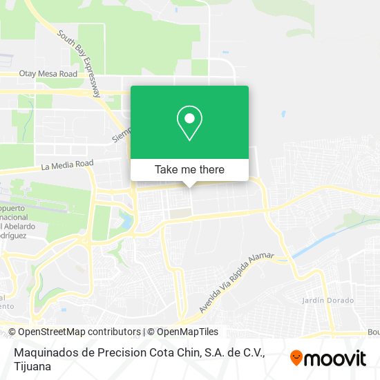Maquinados de Precision Cota Chin, S.A. de C.V. map