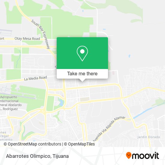 Abarrotes Olímpico map