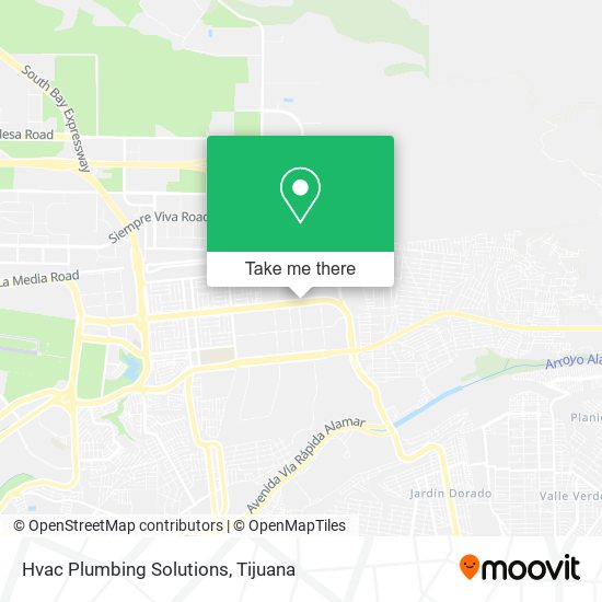 Hvac Plumbing Solutions map