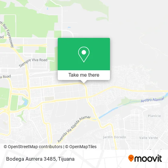 Bodega Aurrera 3485 map