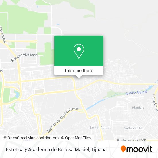 Estetica y Academia de Bellesa Maciel map
