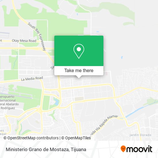 Ministerio Grano de Mostaza map