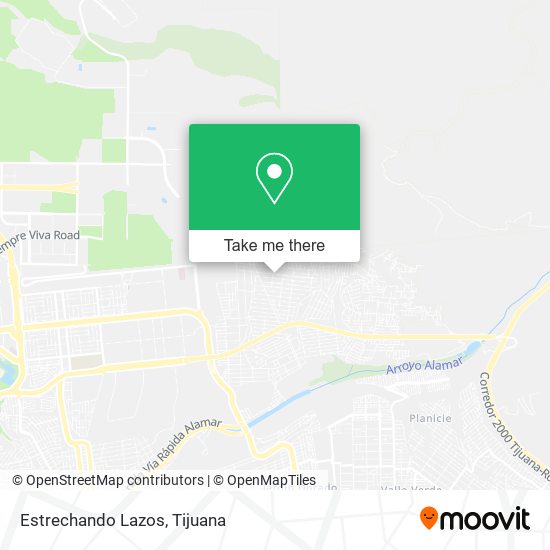 Mapa de Estrechando Lazos