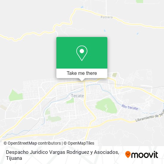 Despacho Juridico Vargas Rodriguez y Asociados map