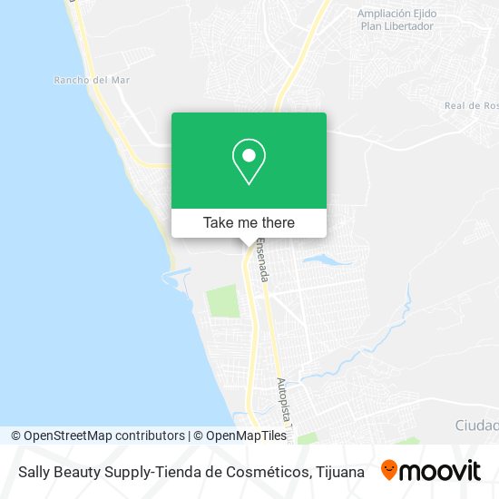 Sally Beauty Supply-Tienda de Cosméticos map