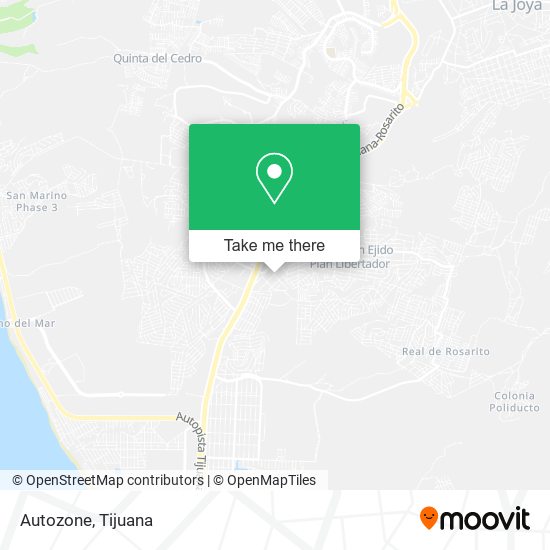 Autozone map