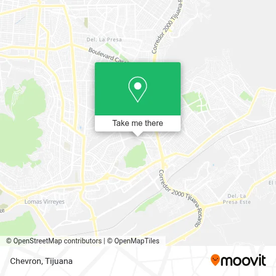 Chevron map