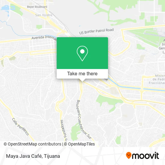 Mapa de Maya Java Café