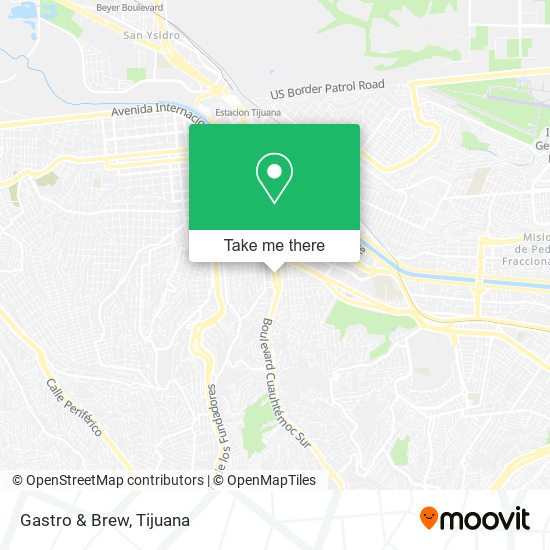 Mapa de Gastro & Brew
