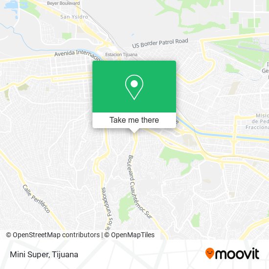 Mapa de Mini Super