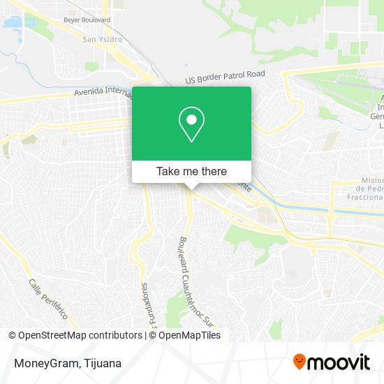 MoneyGram map