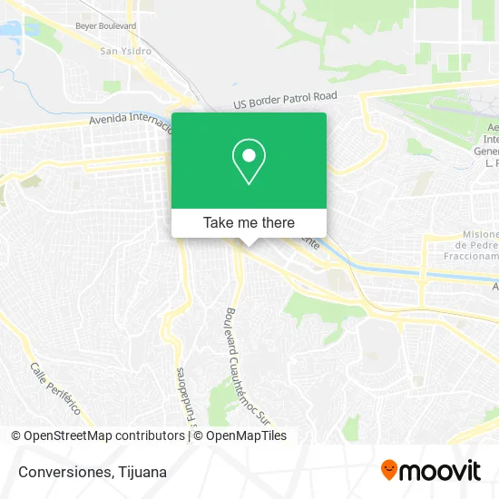 Conversiones map