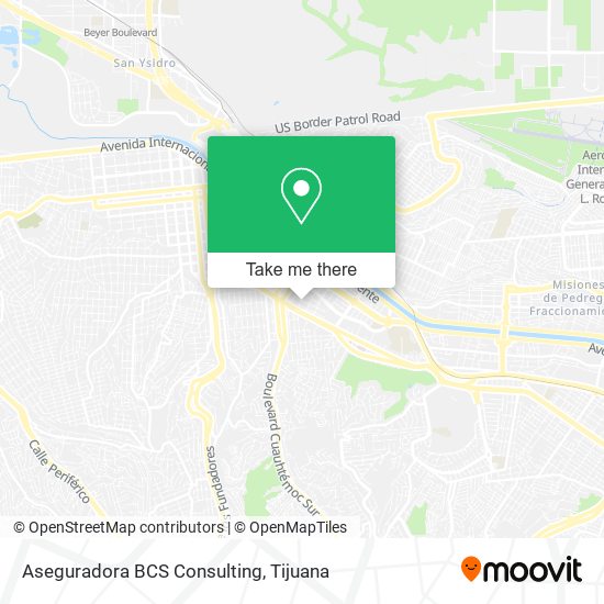 Mapa de Aseguradora BCS Consulting