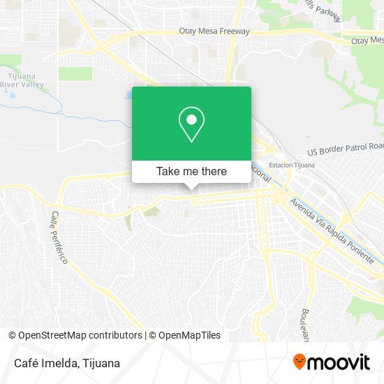 Mapa de Café Imelda