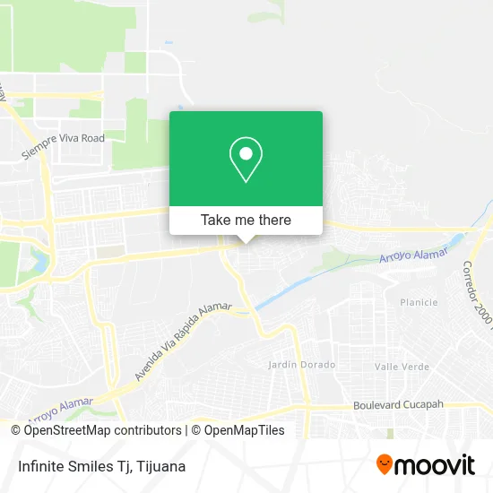 Infinite Smiles Tj map