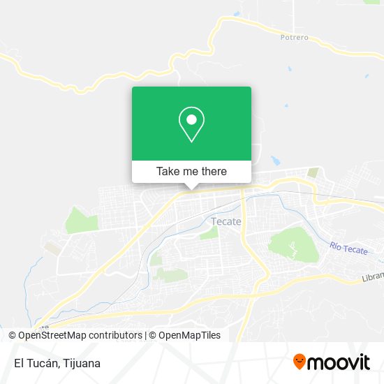Mapa de El Tucán