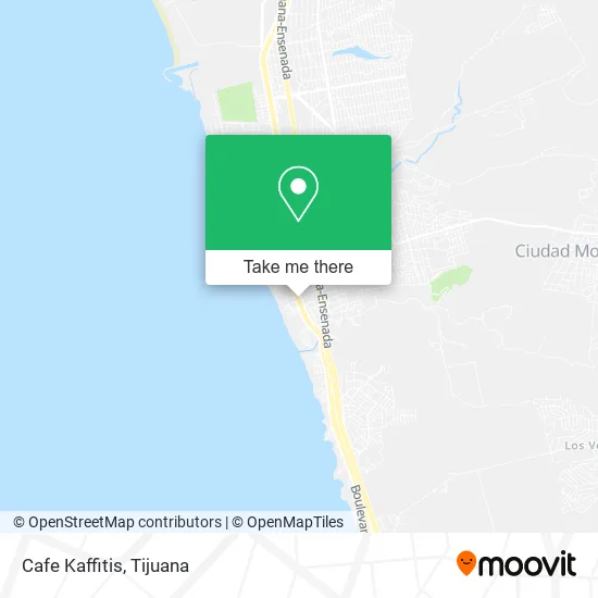 Cafe Kaffitis map