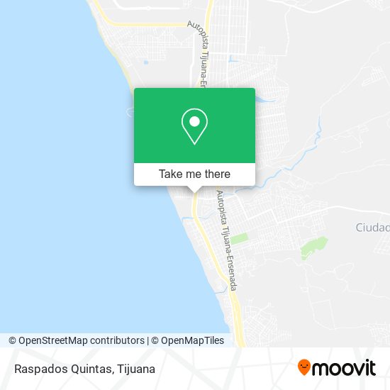 Mapa de Raspados Quintas