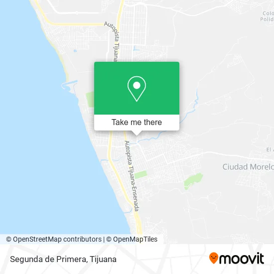 Segunda de Primera map