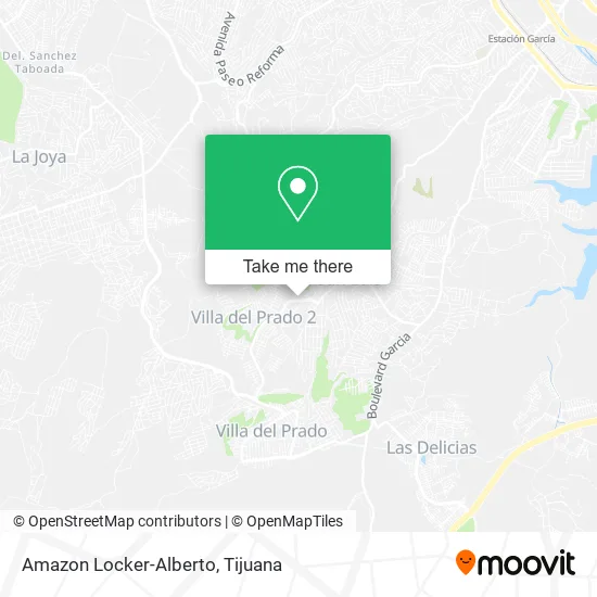 Mapa de Amazon Locker-Alberto