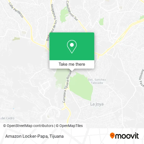 Amazon Locker-Papa map
