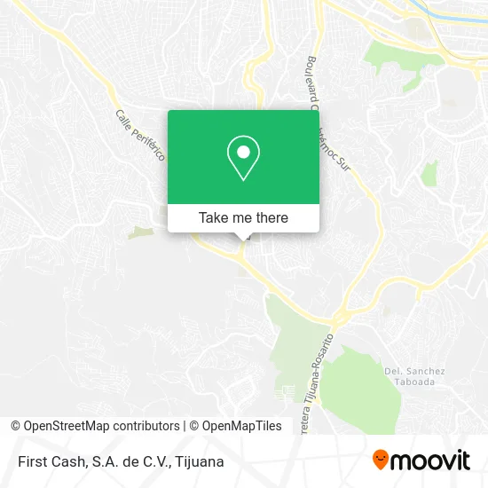 First Cash, S.A. de C.V. map