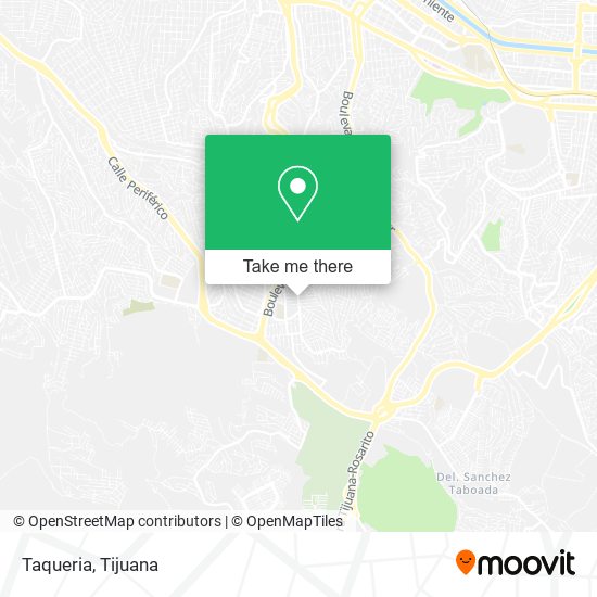 Taqueria map