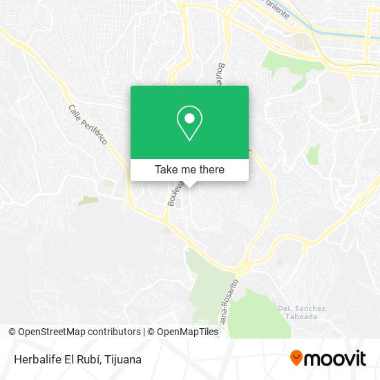 Herbalife El Rubí map