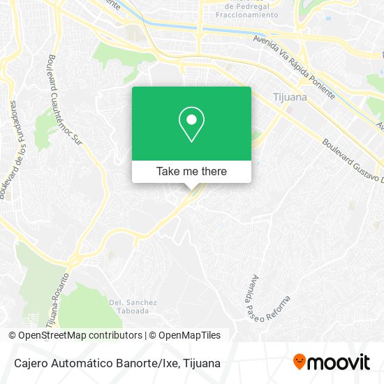 Cajero Automático Banorte/Ixe map