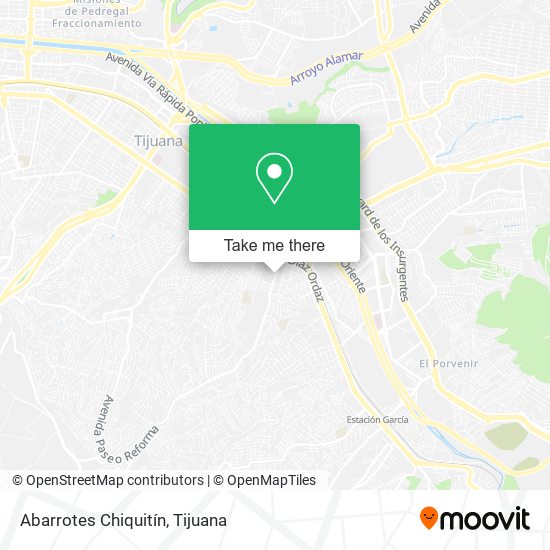 Abarrotes Chiquitín map