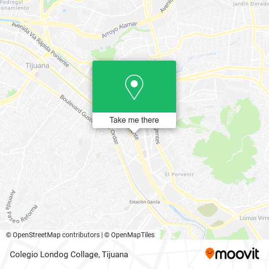Mapa de Colegio Londog Collage