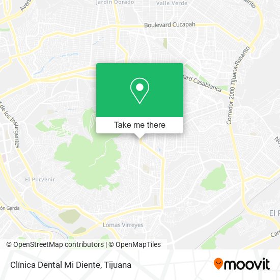 Clínica Dental Mi Diente map