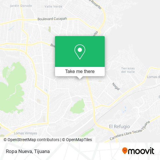 Ropa Nueva map