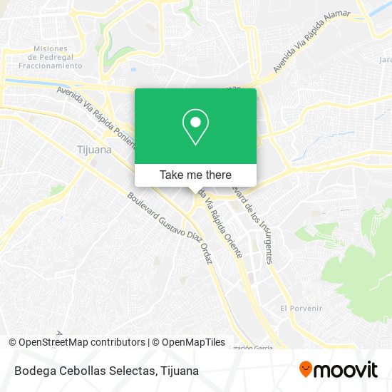 Bodega Cebollas Selectas map