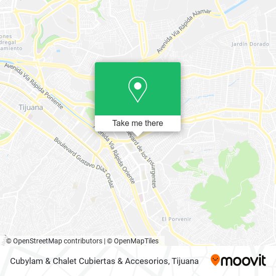 Cubylam & Chalet Cubiertas & Accesorios map